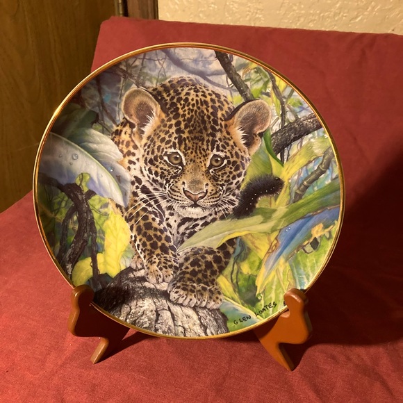 Franklin Mint Other - Baby Big-Cat Decorative Porcelain Plate